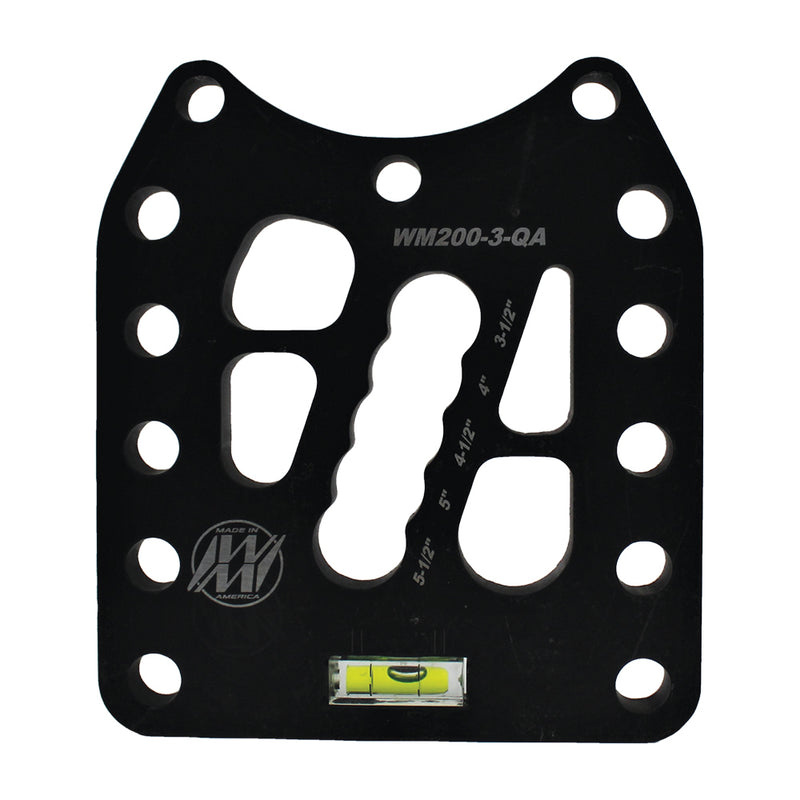 WEHRS MACHINE Shock Plate Steel Single Shear 7in Drop WM200-3-QA