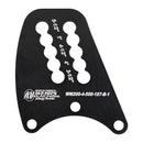 WEHRS MACHINE Top Link Plate Q/C Rear- End Dbl Slot 1/2in Holes WM200-4-500-187-B-1