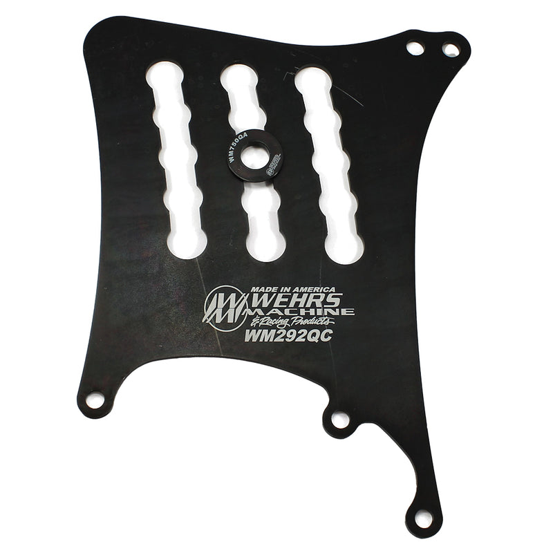 WEHRS MACHINE Bracket Q/C Pull Bar Quick Adjust Triple Slot WM292QC