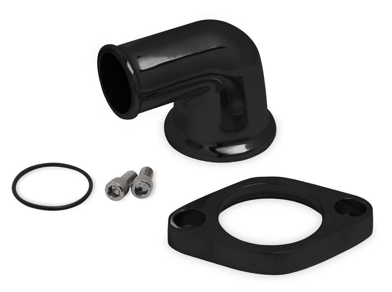 WEIAND Alm. Water Outlet 90- Degree Swivel Black 6253