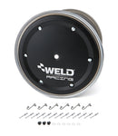 WELD RACING 15x14 Wide 5 XL 5in BS w/Black Cover No-Loc 559-5405BC-6
