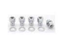 WELD RACING Lug Nuts 1/2in RH Open End w/Washers (5pk) 601-1456
