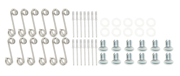 WELD RACING Repair Kit Mud Cover 12 Dzus & 12 Washers P650-4600