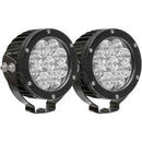 WESTIN Axis LED Auxiliary Light Round Flood Pattern Pair 09-12007B-PR