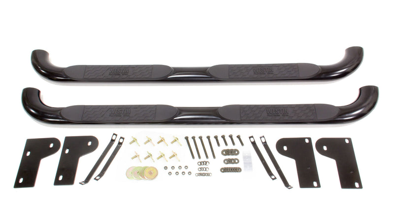 WESTIN 02-07 Dodge Ram Quad Cab Oval Step Bar Black 21-2315