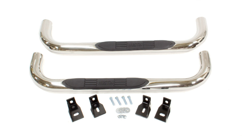WESTIN 99- GM P/U Regular Cab Polished Step Bars 23-1400