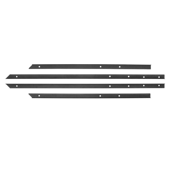 WESTIN 21- Ford Bronco 2Dr Pinch Weld Covers Black 42-141955