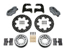 WILWOOD D/L Drag Rear Brake Kit Small Ford 2.66in 140-0262-BD
