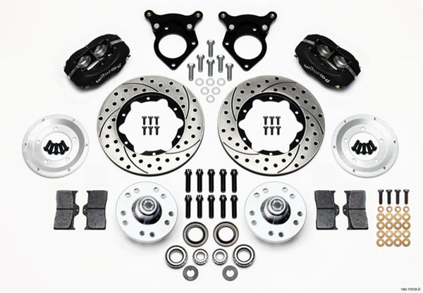 WILWOOD P/S Front Kit 87-93 Mustang 10.75in Rotor 140-11018-D