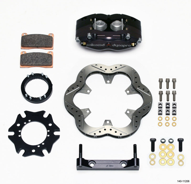 WILWOOD Rear Inboard Sprint Kit w/10.5in Scalloped Rotor 140-11206