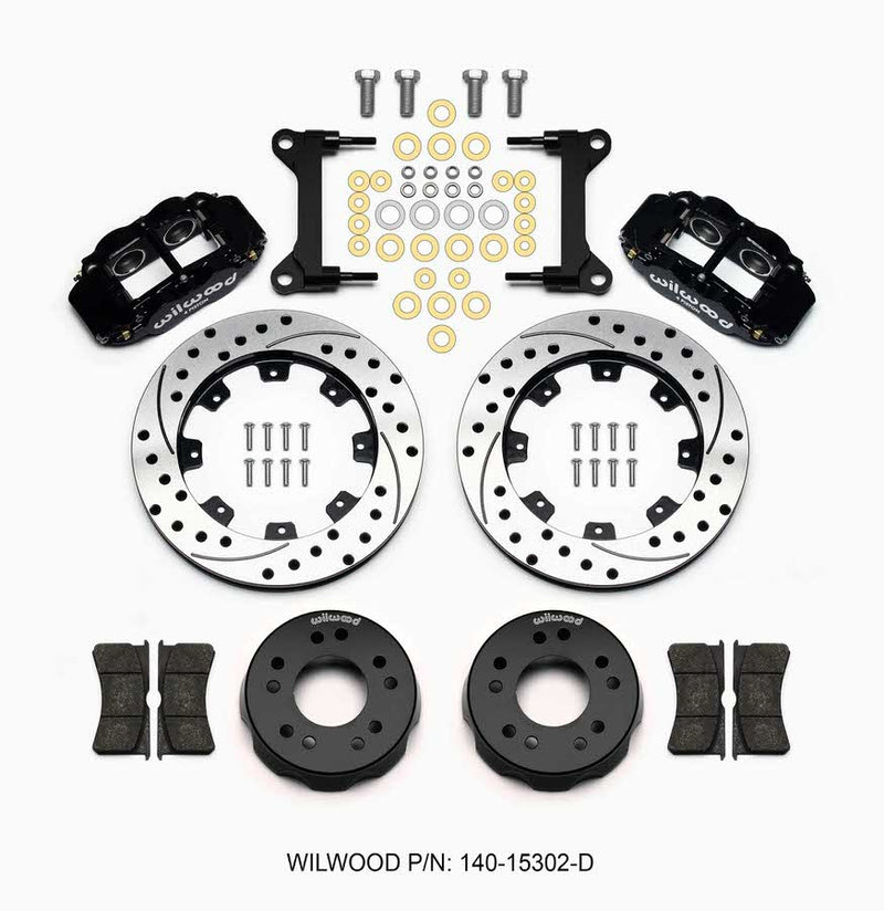 WILWOOD Front Disc Brake Kit C10 Pro Spindle 12.19in 140-15302-D