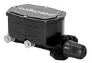 WILWOOD Master Cylinder Tandem Compact 1.12in Dia Black 260-14960-BK
