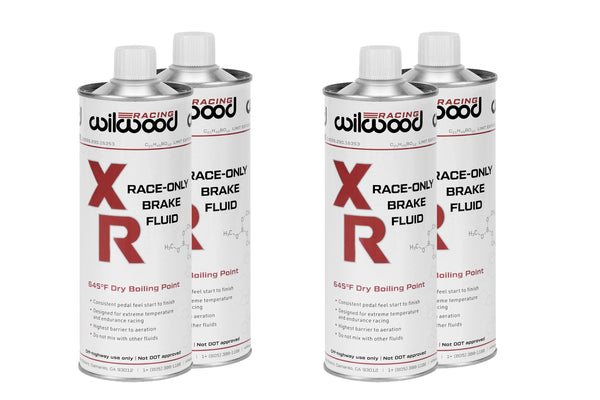 WILWOOD Brake Fluid XR Racing 500ml Can NON-DOT 4pk 290-16354