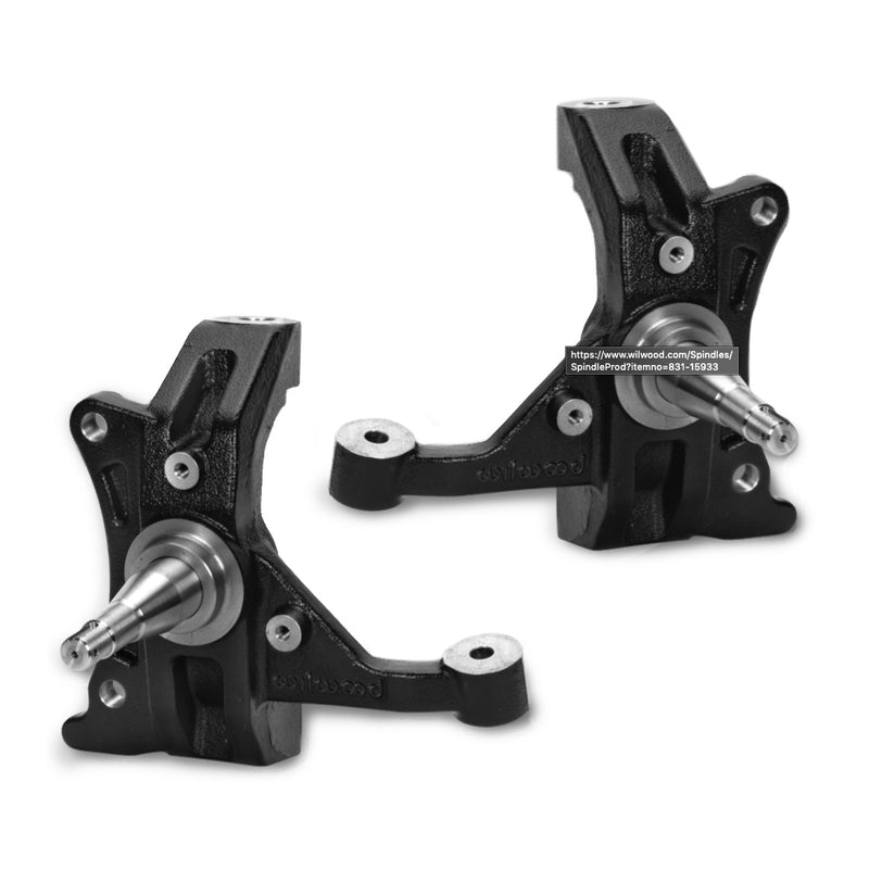 WILWOOD Spindle Kit 2in Drop GM C1500 88-98 831-15933