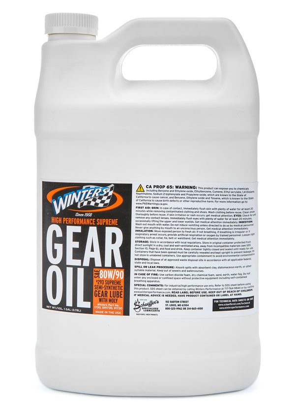 WINTERS Rear End Lube w/Moly 1730