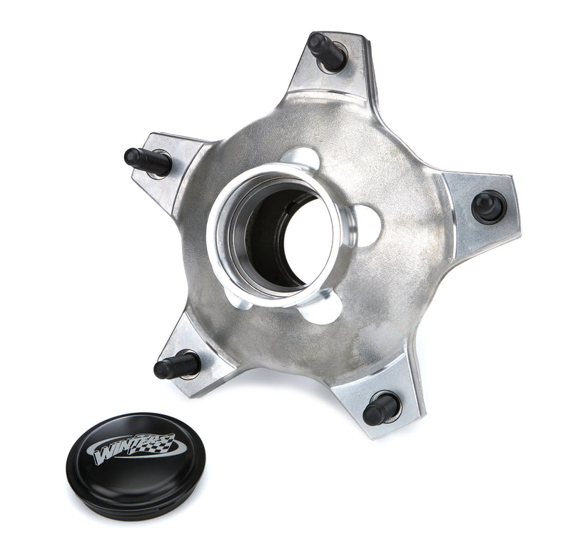 WINTERS Hub Front Wide 5 Black Cap 6606-FX5BK