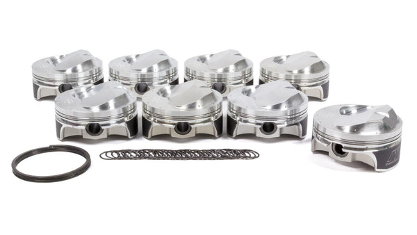 WISECO BBC Quick-16 Piston Set 4.600 Bore +48.7cc Dome K0025B100