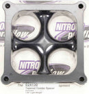 WILSON MANIFOLDS Carburetor Spacer - 4500 1.5in 4-Hole L/W Tapered 24130
