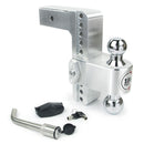 WEIGH SAFE Turnover Ball 8in Drop Hitch w/ 2.5in Shank CTB8-2.5-KA
