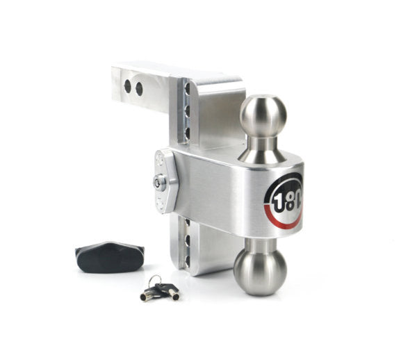 WEIGH SAFE Turnover Ball 6in Drop Hitch w/ 2in Shank LTB6-2