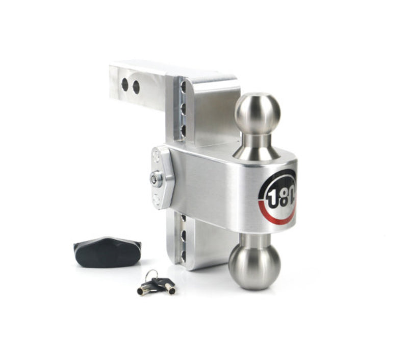WEIGH SAFE Turnover Ball 6in Drop Hitch w/ 2in Shank LTB6-2