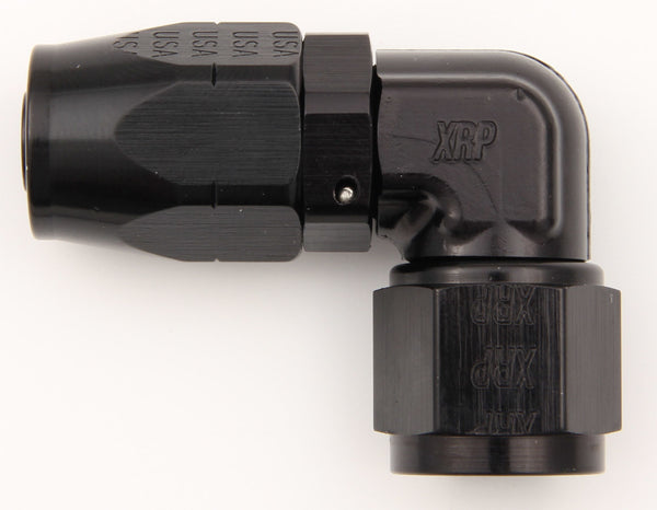 XRP-XTREME RACING PROD. #10 90 Deg Dbl Swivel Forged Hose End Black 209110BB