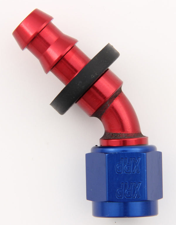 XRP-XTREME RACING PROD. #12 45 Deg Push-On Hose End 234512