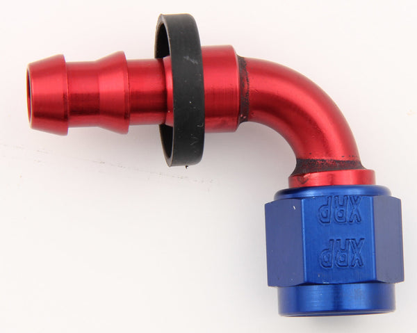 XRP-XTREME RACING PROD. #12 90 Deg Push-On Hose End 239012