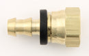 XRP-XTREME RACING PROD. #8 to #10 Str Stl Push- On Hose End 240081