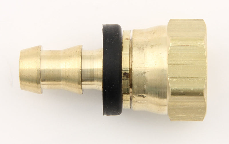 XRP-XTREME RACING PROD. #8 to #10 Str Stl Push- On Hose End 240081