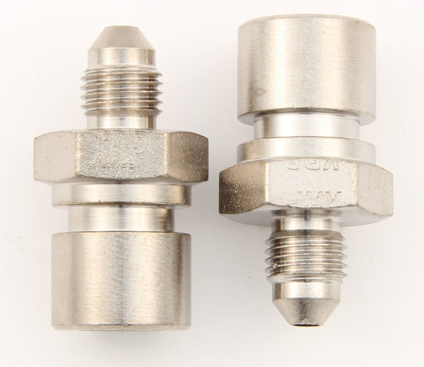 XRP-XTREME RACING PROD. 3/8-24 to #3 Stl Female to Male Adapter (Pr) 402603