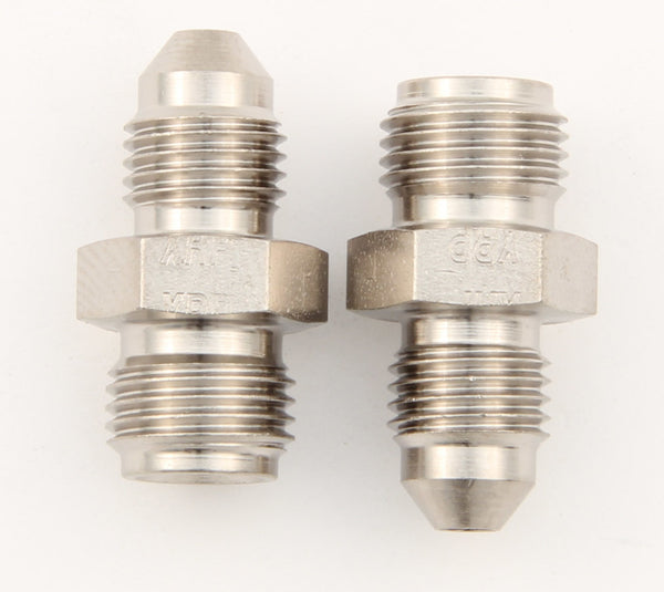 XRP-XTREME RACING PROD. 7/16-24 to #3 Stl Male Flare Adapter (Pr) 402803
