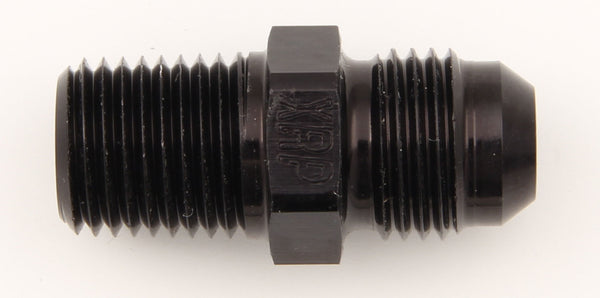 XRP-XTREME RACING PROD. Adapter #4 Flare to 1/8 NPT Black 981604BB