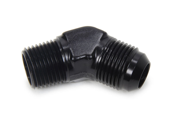 XRP-XTREME RACING PROD. 10an Male 45 degree to 1/2 Npt Fitting Black 982310BB