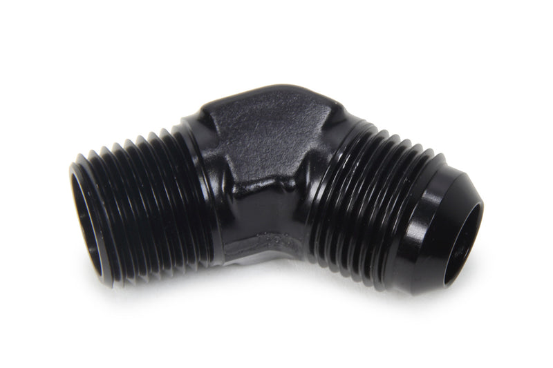 XRP-XTREME RACING PROD. 10an Male 45 degree to 1/2 Npt Fitting Black 982310BB