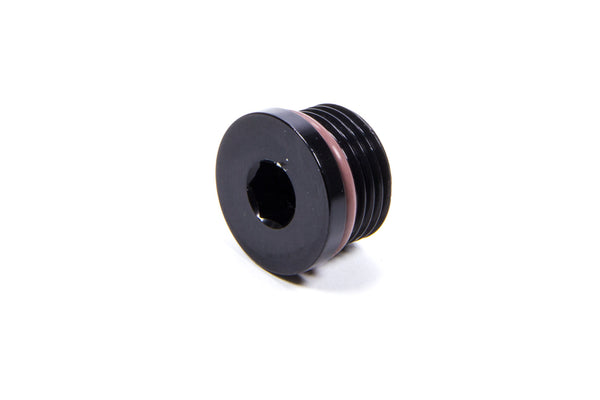 XRP-XTREME RACING PROD. -8 ORB Internal Hex Port Plug - Aluminum - Black IHP008