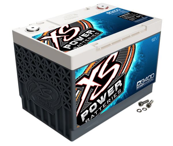 XS POWER BATTERY XS Power AGM Battery 12 Volt 1000A CA D3400