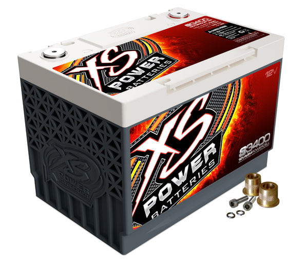 XS POWER BATTERY XS Power AGM Battery 12 Volt S3400