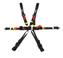 ZAMP Harness 6pt Black Cam L 2in Shoulder FIA HARN04F003