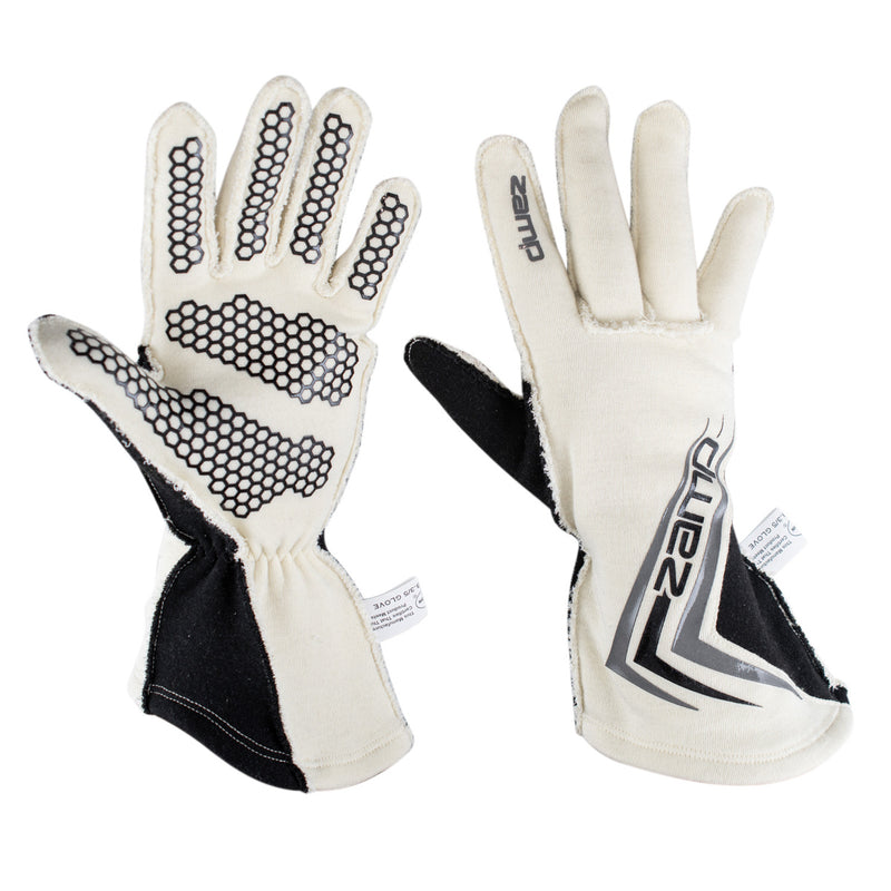 ZAMP Gloves ZR-60 Small White RG20001S