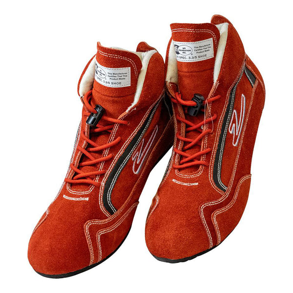 ZAMP Shoe ZR-30 Red Size 12 SFI 3.3/5 RS00100212