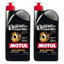 Motul Gear Competition 75W140 100% Synthetic Gearbox & Differential Oil 1L Each (2 Pack)