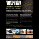 U-POL Raptor Black Urethane Spray-On Truck Bed Liner Spray Gun, 8 Liters