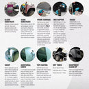 U-POL Raptor Tintable Urethane Spray-On Truck Bed Liner Kit w/Free Spray Gun, 8L